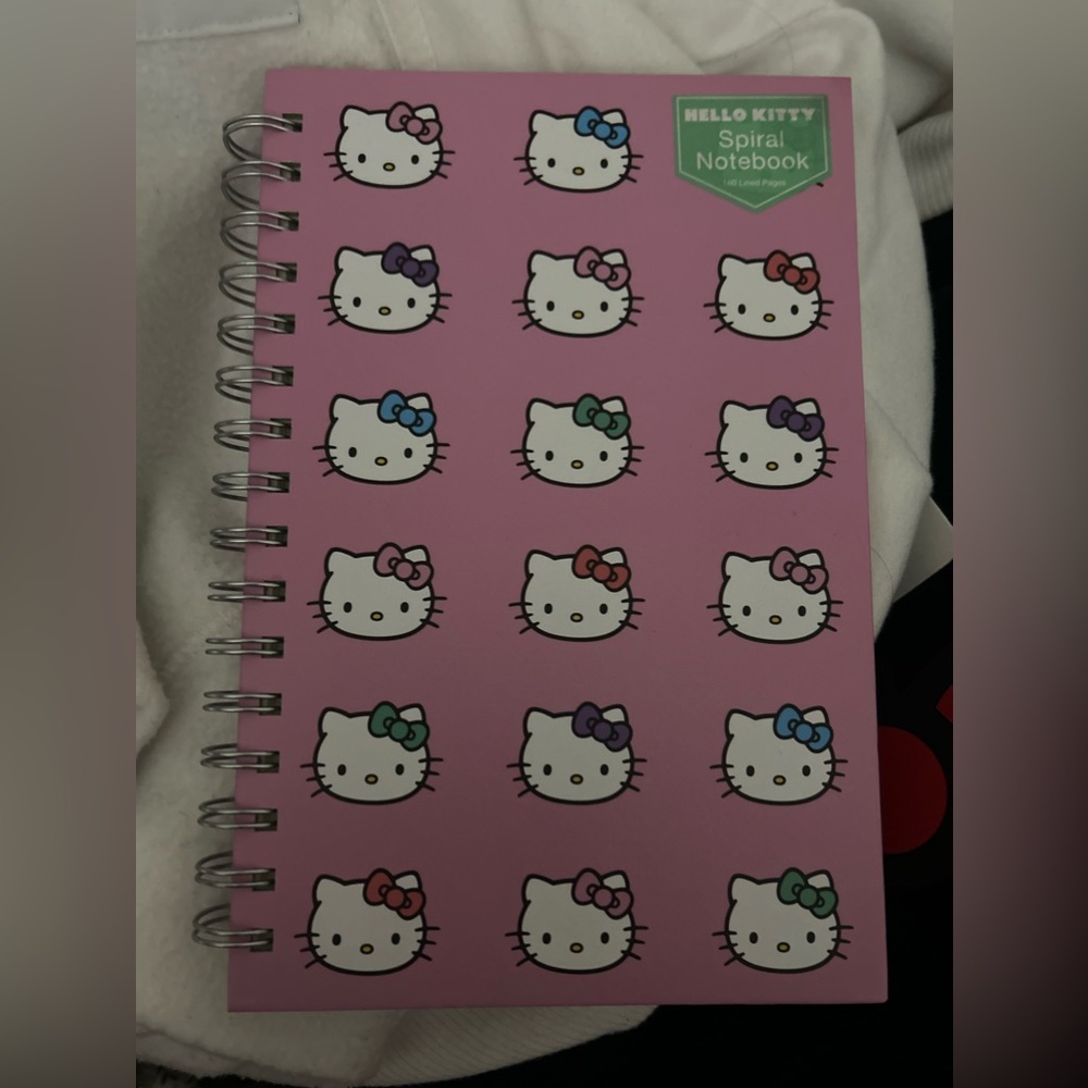 Brand new hello kitty note book
